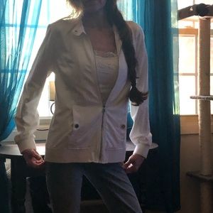 Isaac Mizrahi- White light jacket